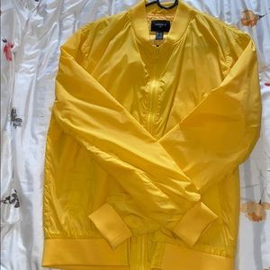 Forever 21 Men bomber jacket yellow
